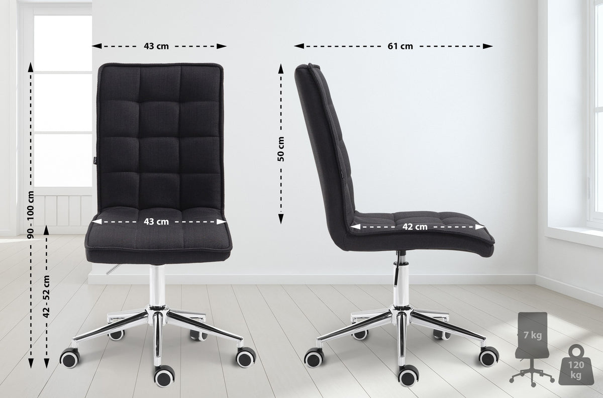 CLP Arbeitshocker Peking V2 Stoff – Produktabbildung 2