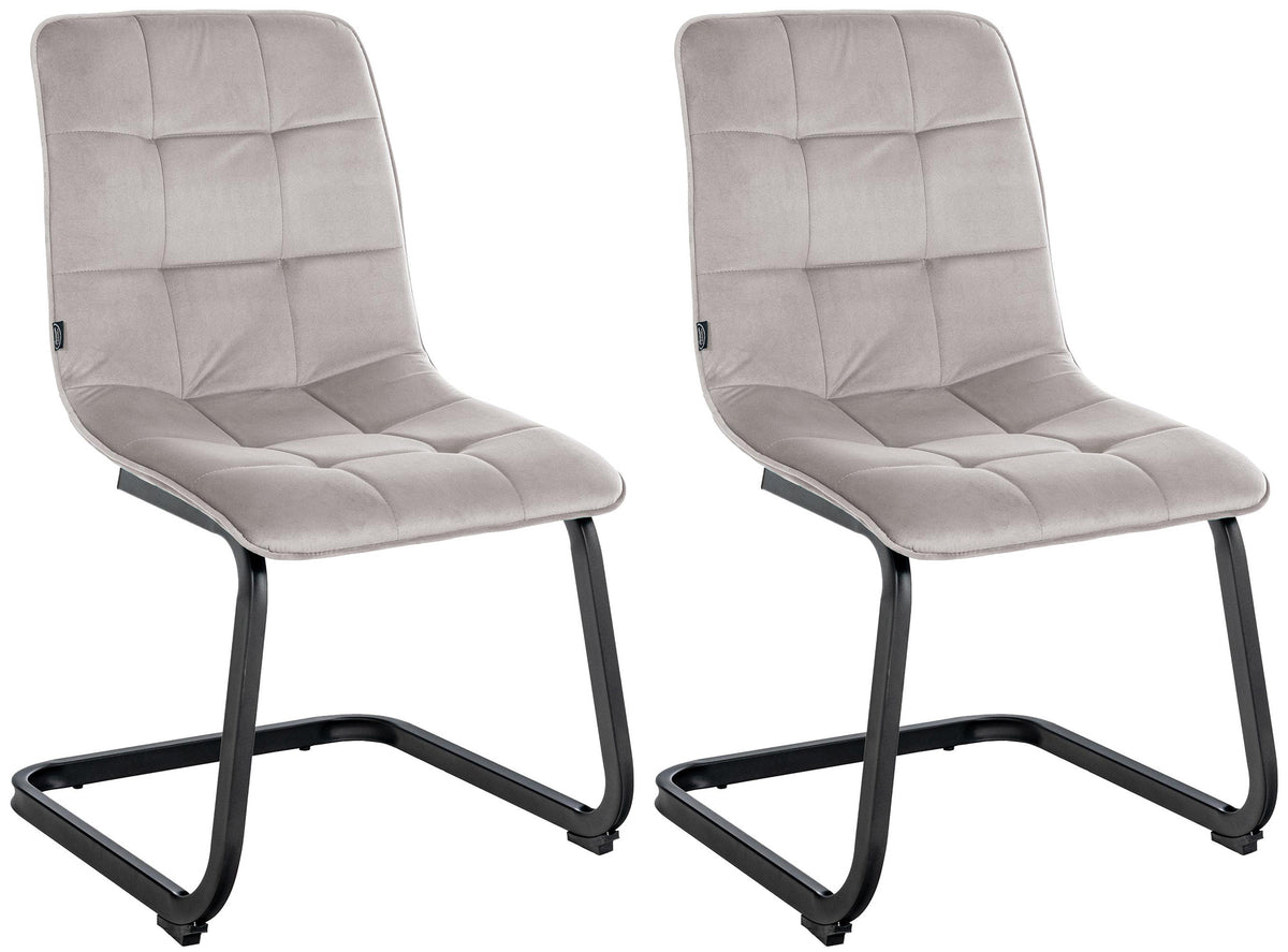 CLP 2er Set Esszimmerstuhl Vermont Samt – Produktabbildung 10