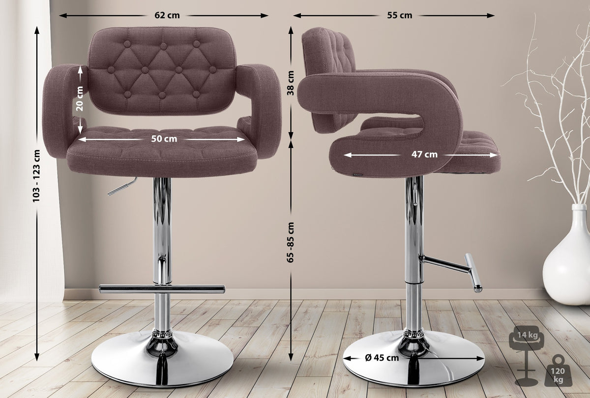 Barhocker Dublin STOFF C
