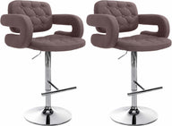 CLP 2er Set Barhocker Dublin Stoff C