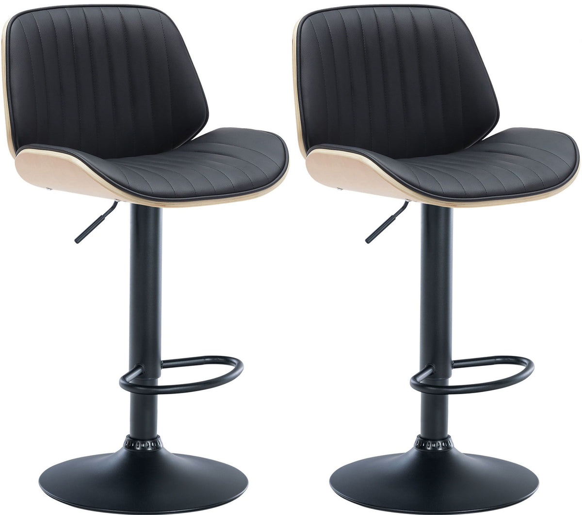 CLP 2er Set Barhocker Nova Kunstleder