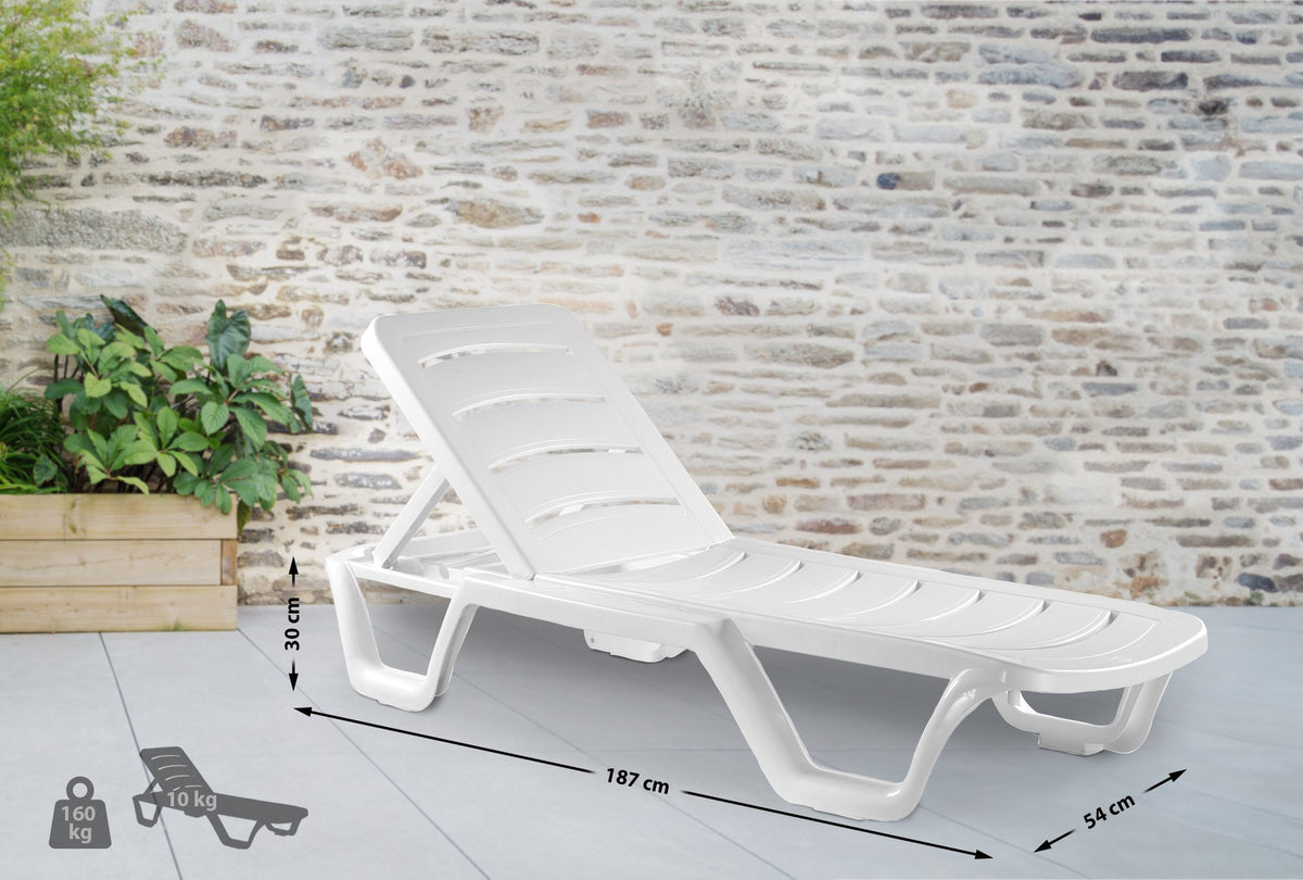 CLP 10er Set Sonnenliege Bahama – Produktabbildung 2