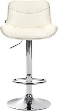 CLP Barhocker Vonore Stoff chrom – Produktabbildung 3