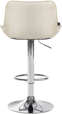CLP Barhocker Vonore Stoff chrom – Produktabbildung 6
