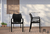 CLP 2er SET Stapelstuhl DIVA – Produktabbildung 2