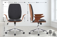 CLP Bürostuhl Burbank Stoff – Produktabbildung 2