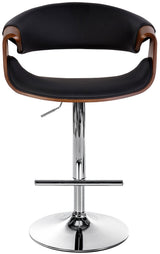 CLP Barhocker Foley Kunstleder Eiche – Produktabbildung 5