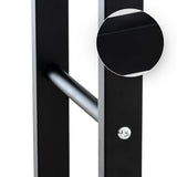 CLP Kaminholzständer Keri mit Rollen 25x40x80 – Produktabbildung 6