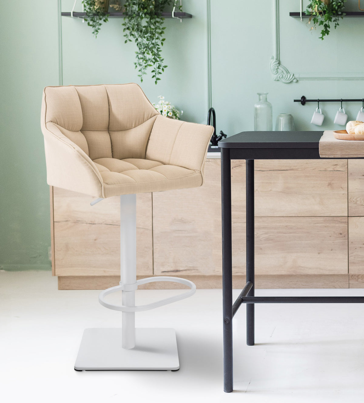 CLP Barhocker Damaso W Stoff – Produktabbildung 2
