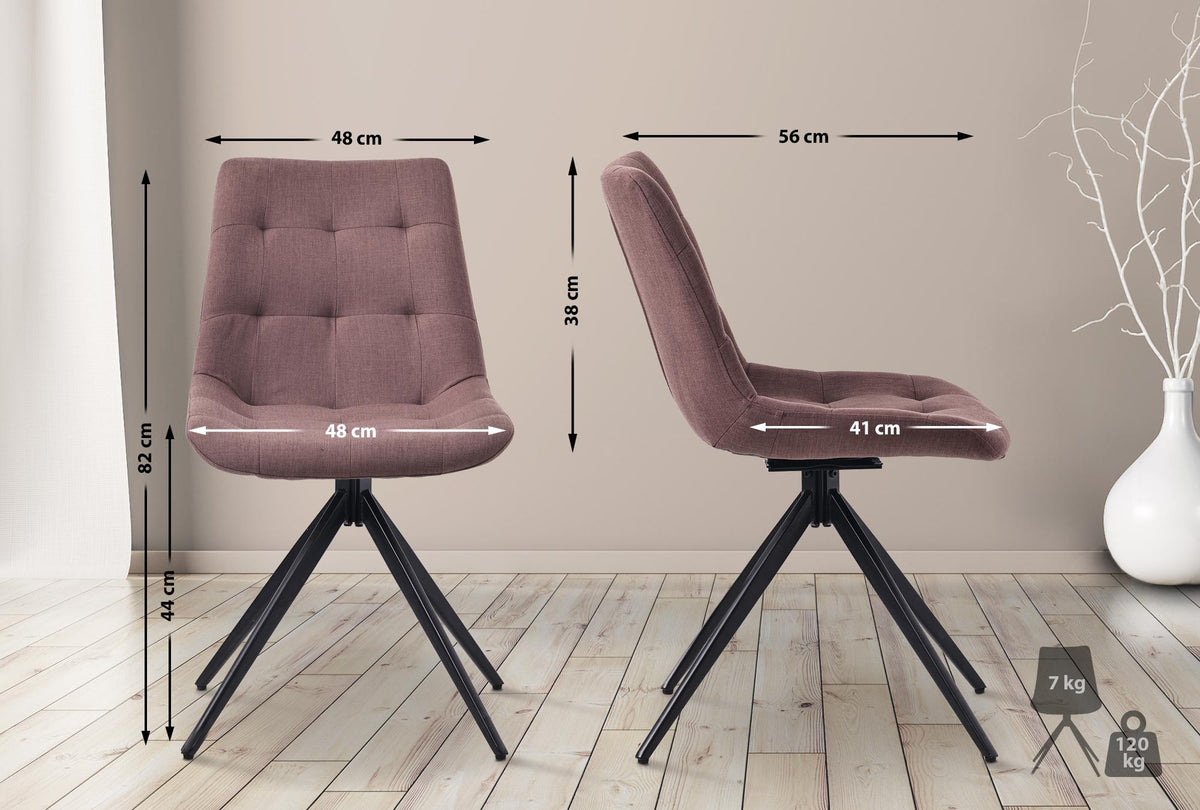 CLP Esszimmerstuhl Merna Stoff – Produktabbildung 9