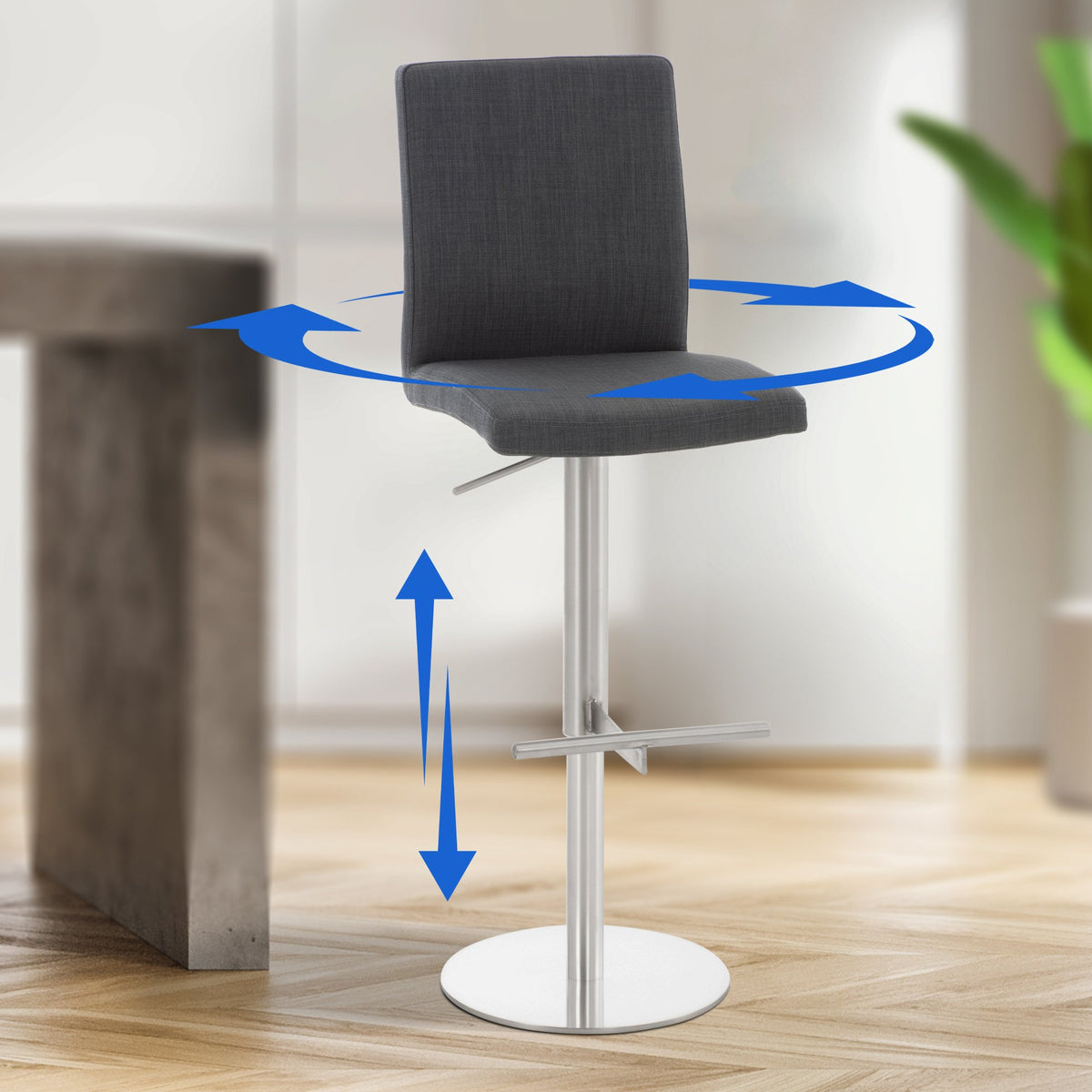 CLP Barhocker Cadiz Stoffbezug – Produktabbildung 4