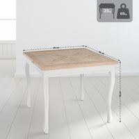CLP Esstisch Lindon eckig – Produktabbildung 2