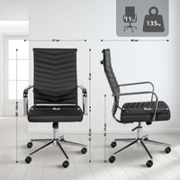 CLP Bürostuhl Canby Kunstleder – Produktabbildung 2