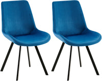 CLP 2er Set Esszimmerstuhl Lewes Samt – Produktabbildung 7