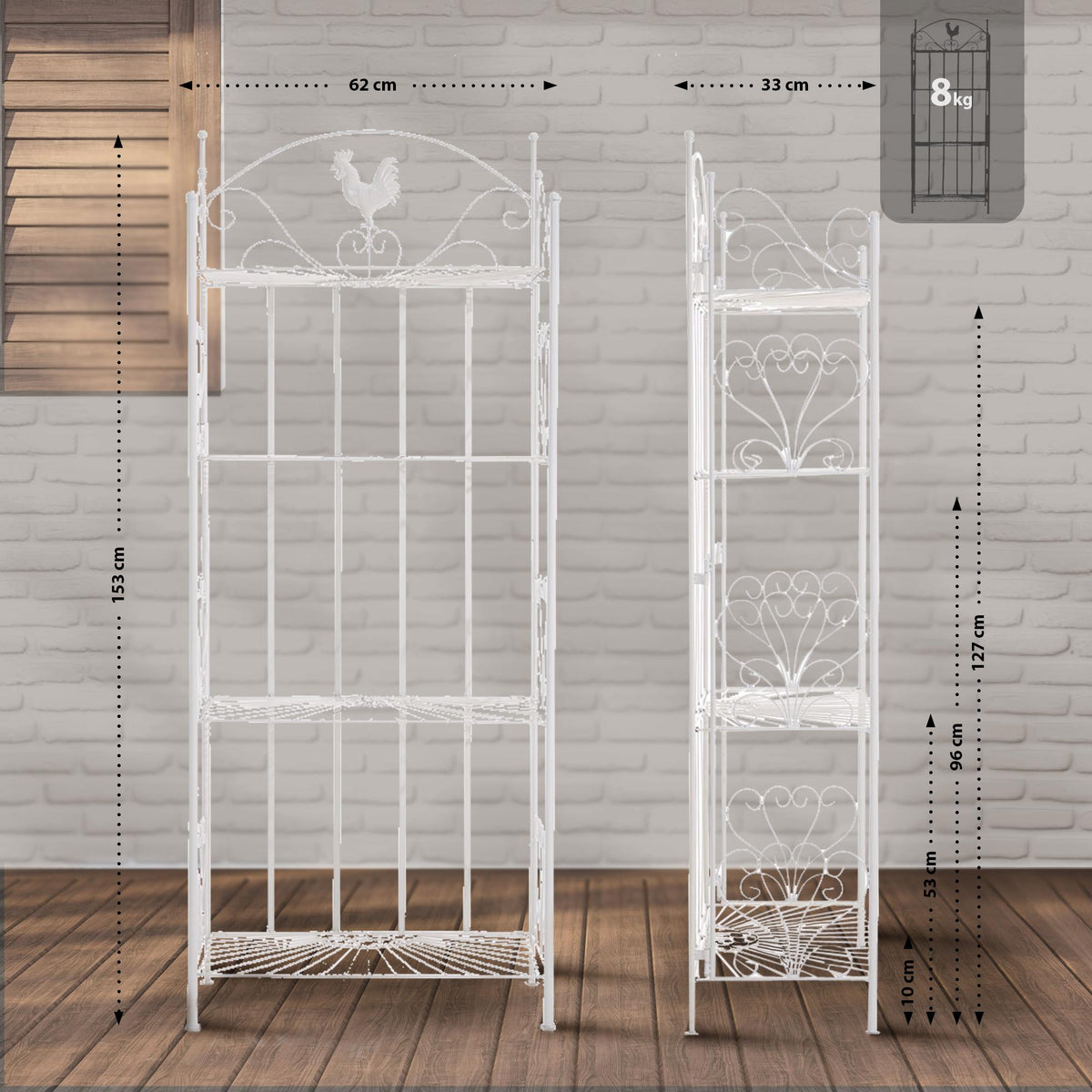 CLP Standregal Mia – Produktabbildung 2