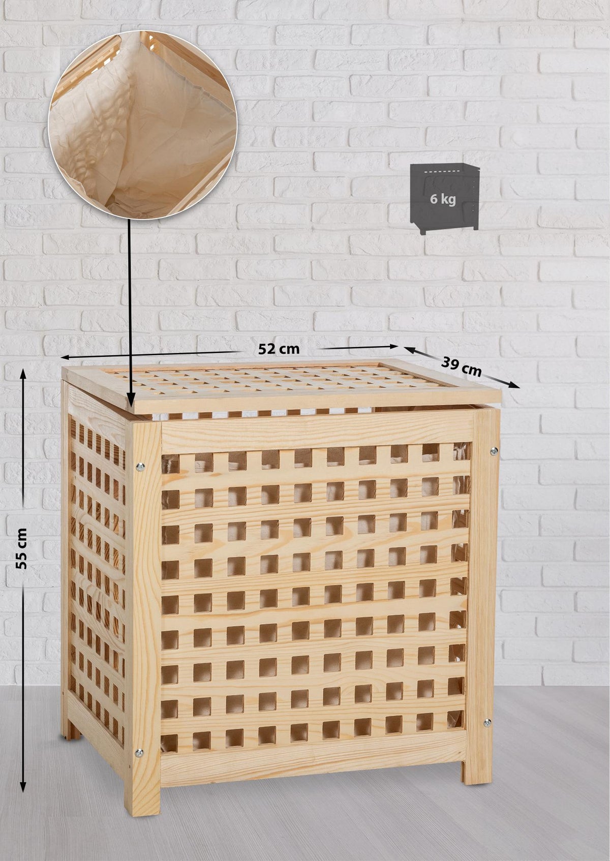 CLP Wäschebox Morton – Produktabbildung 2