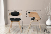 CLP 2er Set Stühle Kingston Stoff – Produktabbildung 2