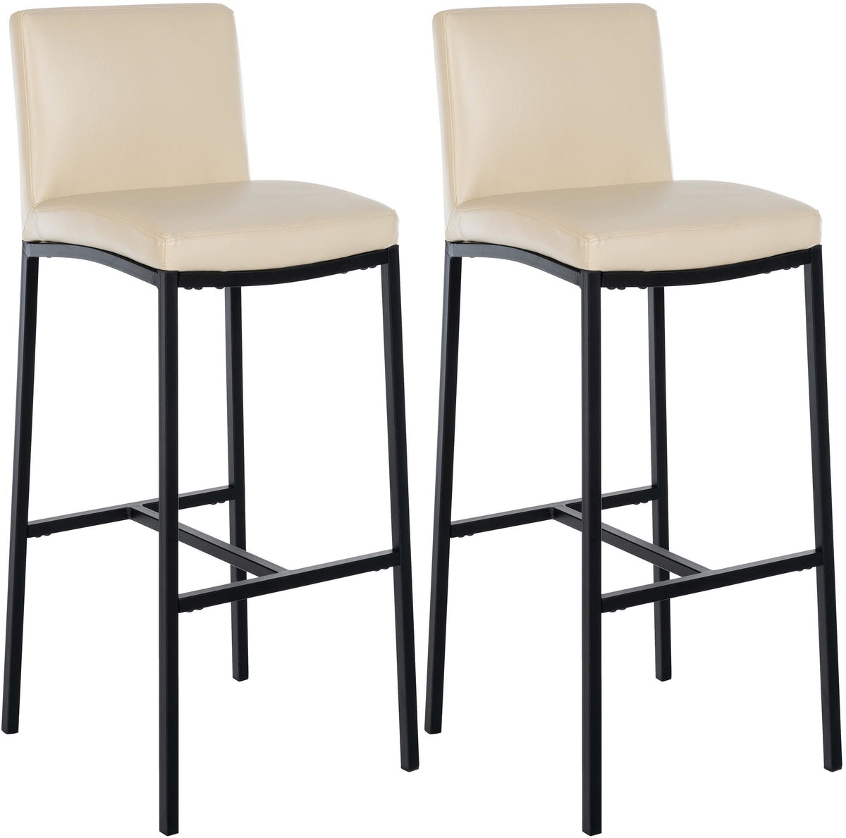 CLP 2er Set Barhocker Freeport Kunstleder B