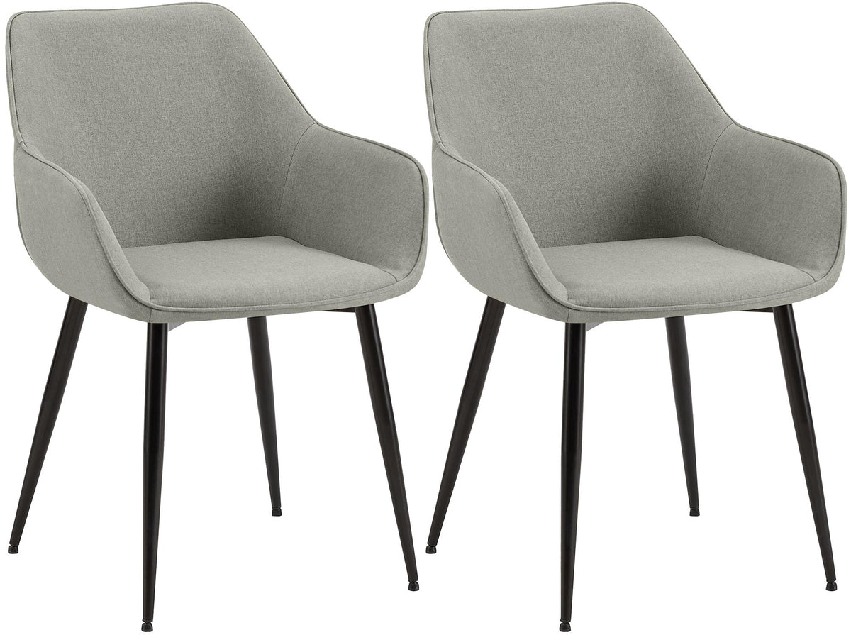 CLP 2er Set Esszimmerstuhl Vessa Stoff – Produktabbildung 8