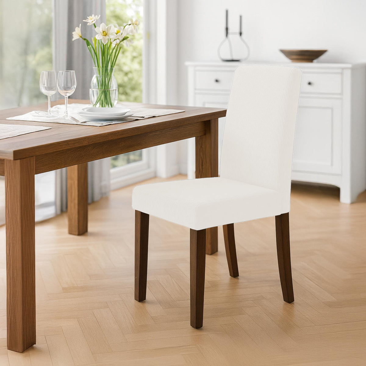CLP Esszimmerstuhl Ina Cord antik dunkel – Produktabbildung 3