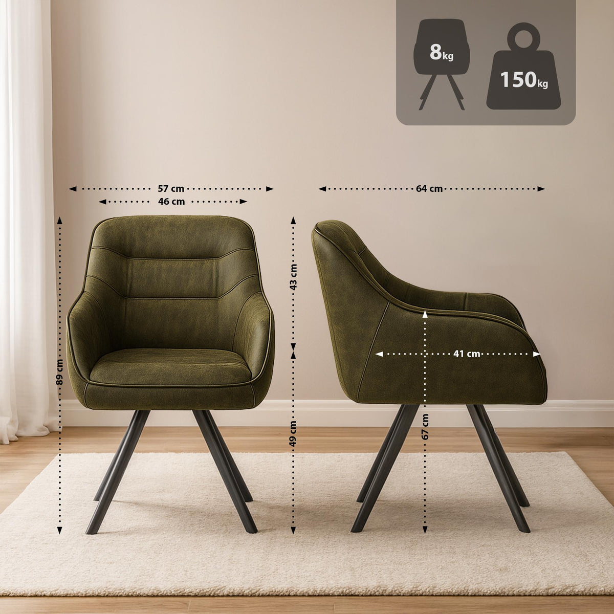 CLP Stuhl Pettuli Vintage – Produktabbildung 8