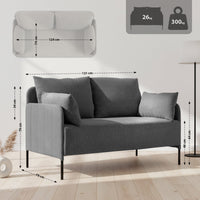 CLP Ziden Couch 2 Sitzer Stoff – Produktabbildung 9