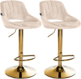 CLP 2er Set Barhocker Milet Samt G – Produktabbildung 8