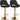 CLP 2er Set Barhocker Milet Kunstleder G