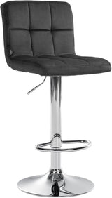 CLP Barhocker Peru Samt chrom – Produktabbildung 8