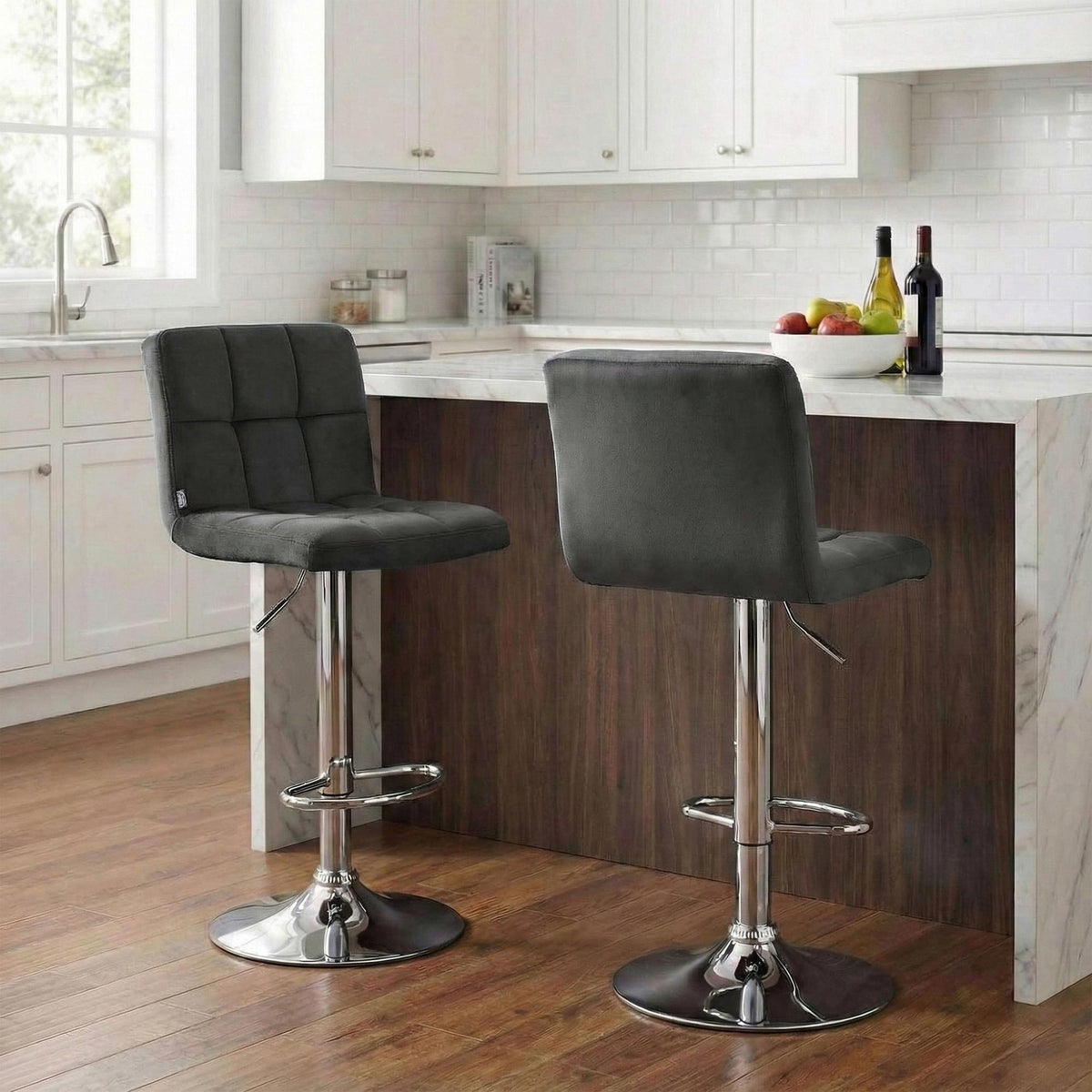CLP Barhocker Peru Samt chrom – Produktabbildung 10