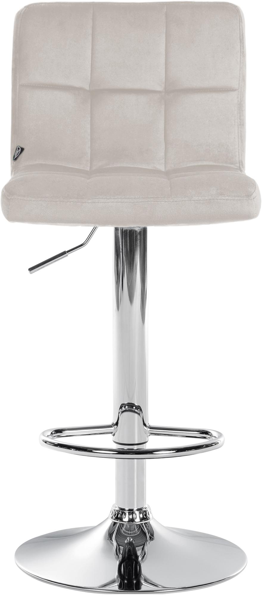 CLP Barhocker Peru Samt chrom – Produktabbildung 5