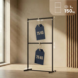 CLP Kleiderständer Helga 100x185 cm – Produktabbildung 2