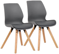 CLP 2er Set Stuhl Luna Kunstleder