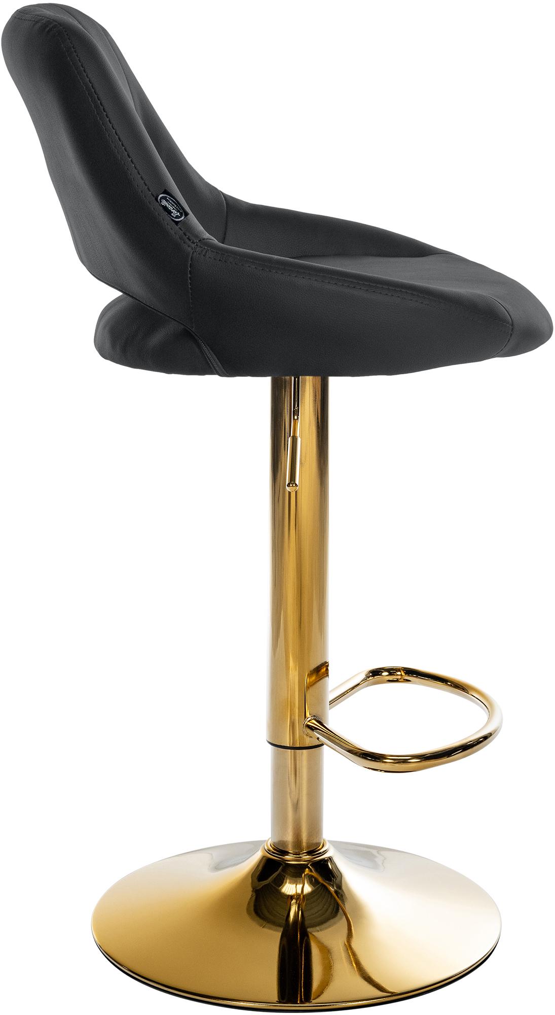 CLP Barhocker Milet Kunstleder gold – Produktabbildung 5