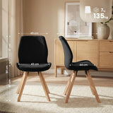 CLP 2er Set Stuhl Luna Samt – Produktabbildung 9