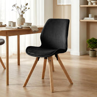 CLP 2er Set Stuhl Luna Samt – Produktabbildung 10