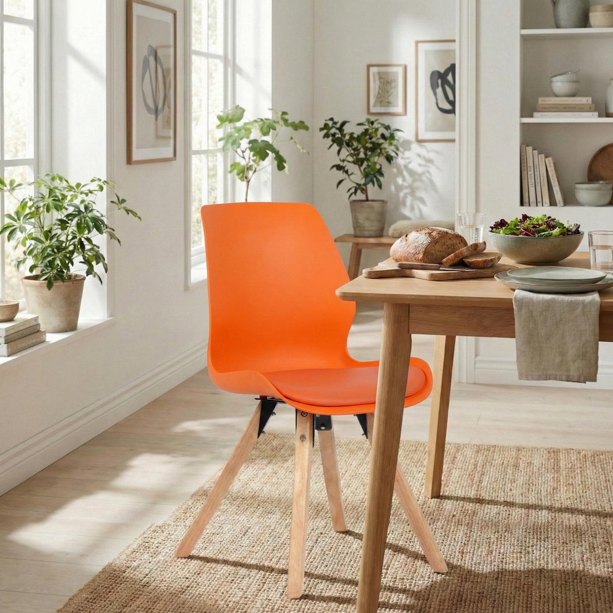CLP 4er Set Stuhl Luna Kunststoff – Produktabbildung 3