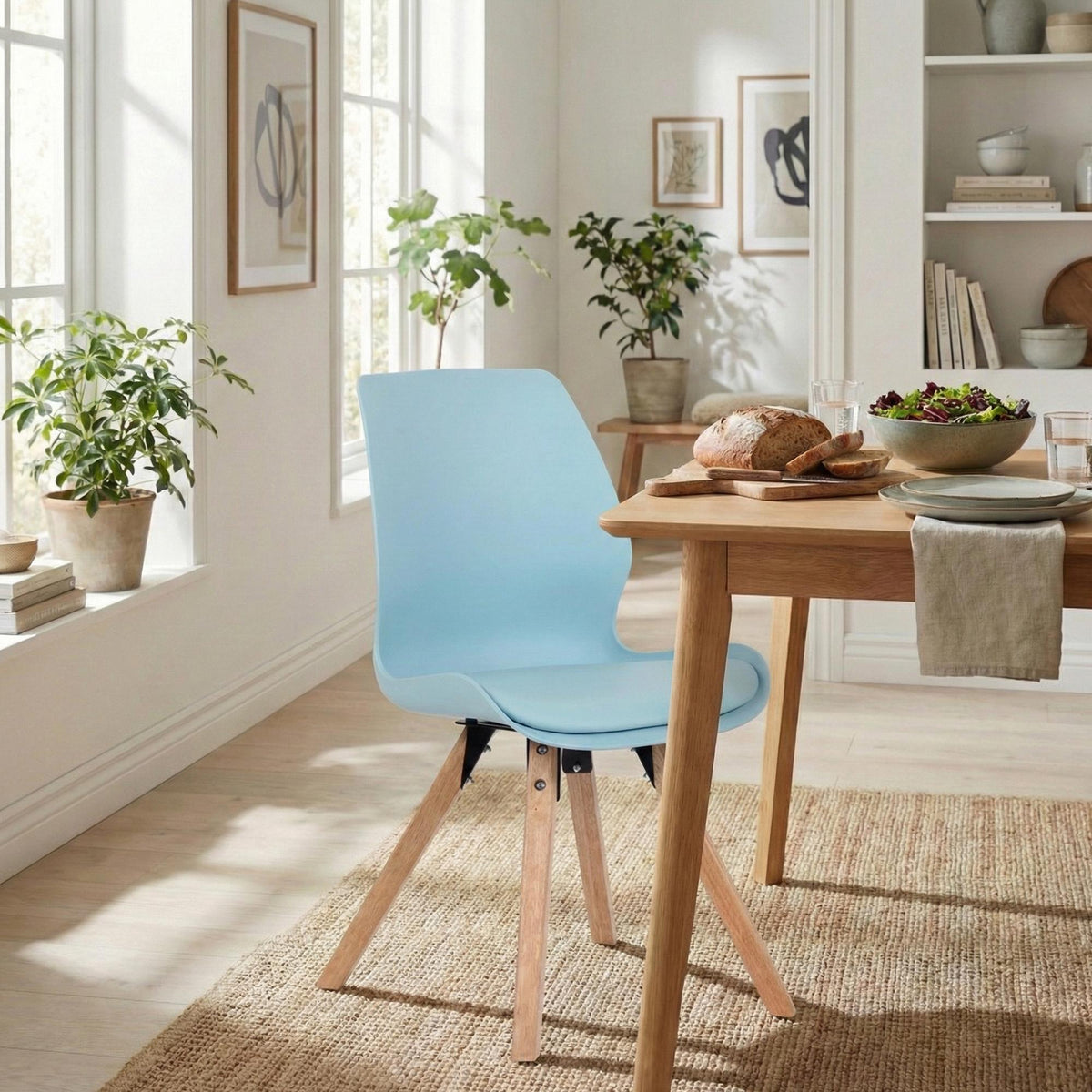 CLP 4er Set Stuhl Luna Kunststoff – Produktabbildung 10
