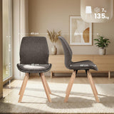 CLP 4er Set Stuhl Luna Stoff – Produktabbildung 9