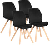 CLP 4er Set Stuhl Luna Samt – Produktabbildung 8