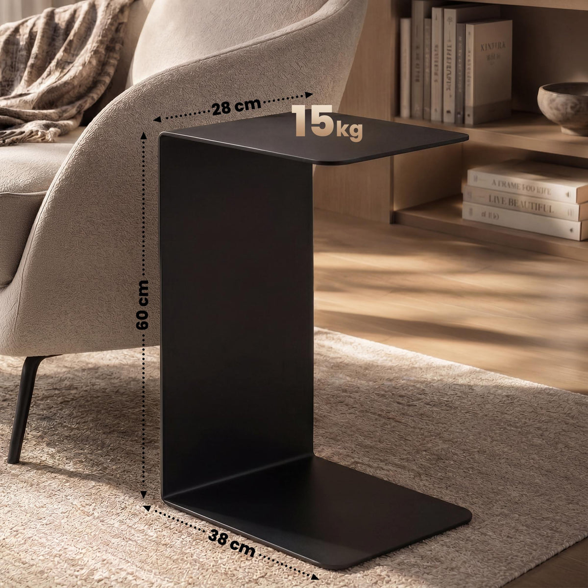 CLP Beistelltisch Selby 60 cm – Produktabbildung 2