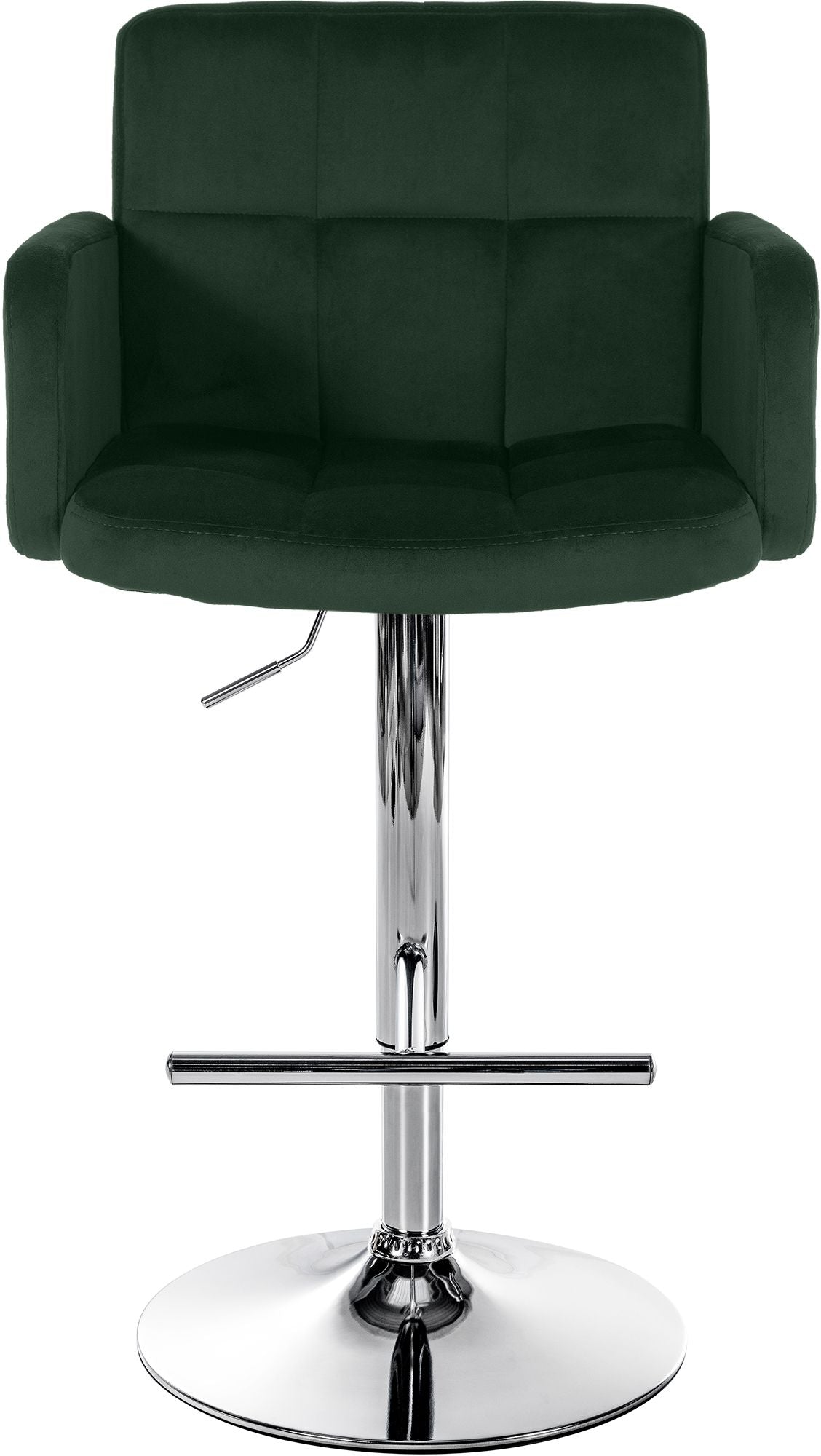 CLP 2er Set Barhocker Los Angeles Samt chrom – Produktabbildung 4