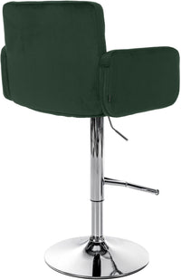 CLP 2er Set Barhocker Los Angeles Samt chrom – Produktabbildung 6