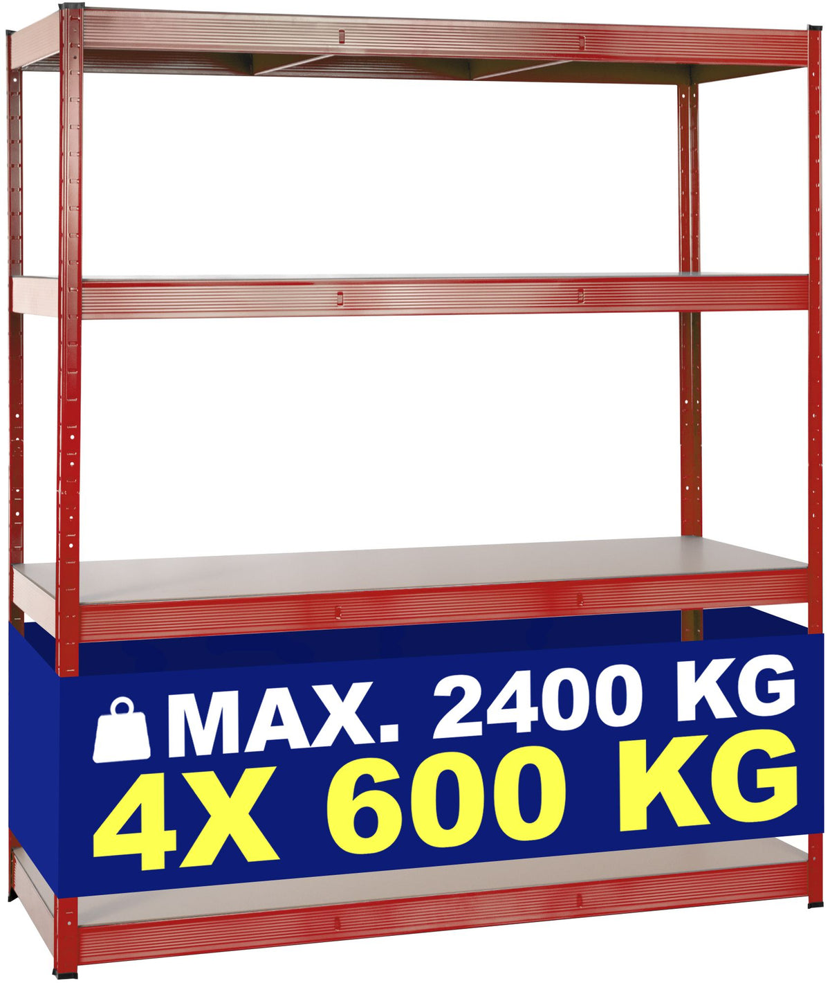 CLP Schwerlastregal 160x60x180 cm