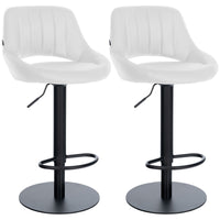CLP 2er Set Barhocker HD Milet B Kunstleder