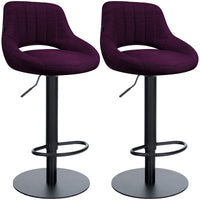 CLP 2er Set Barhocker HD Milet B Stoff