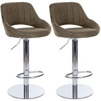 CLP 2er Set Barhocker HD Milet C Stoff – Produktabbildung 8