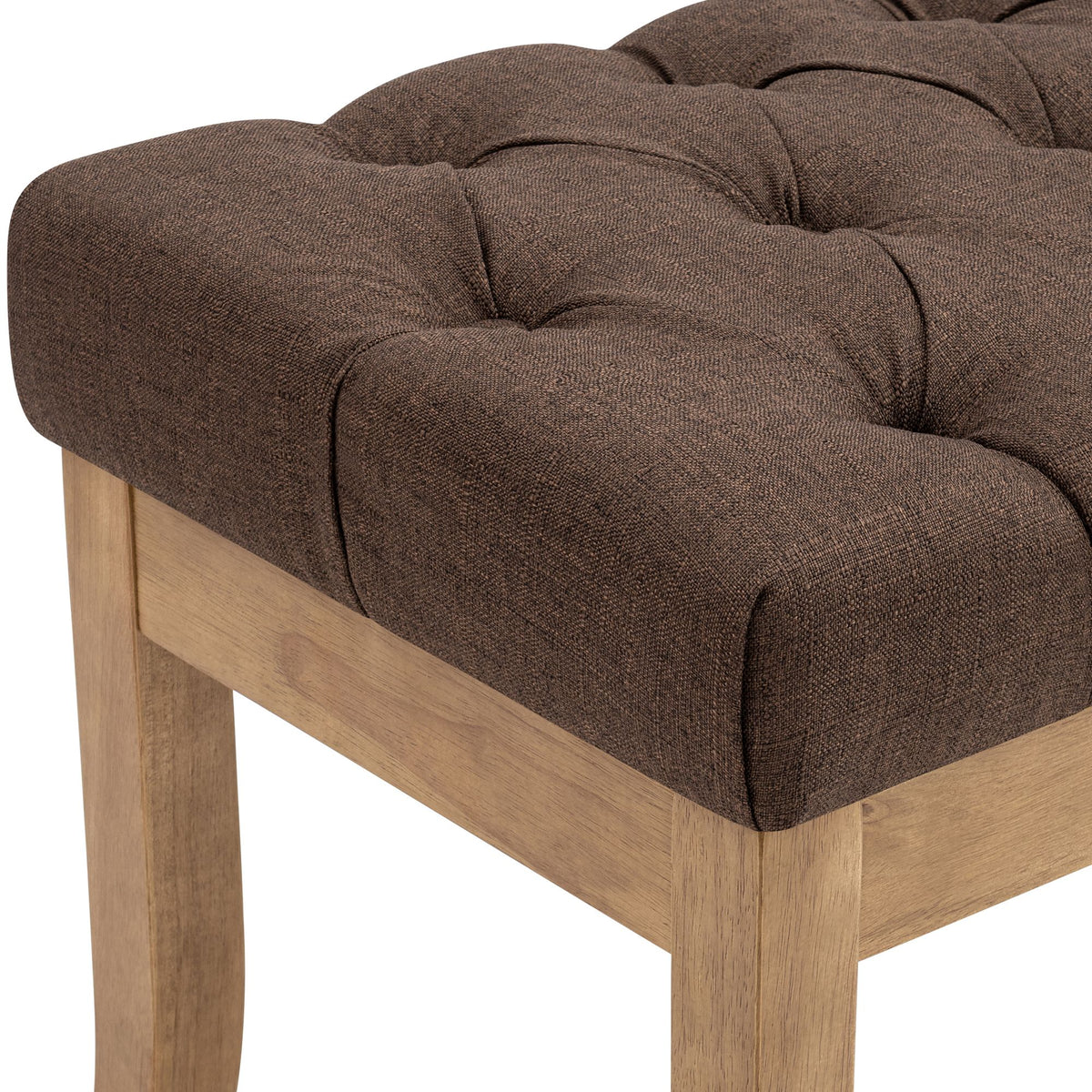 CLP Sitzbank Ramses Stoff mit hellem Holzgestell – Produktabbildung 7