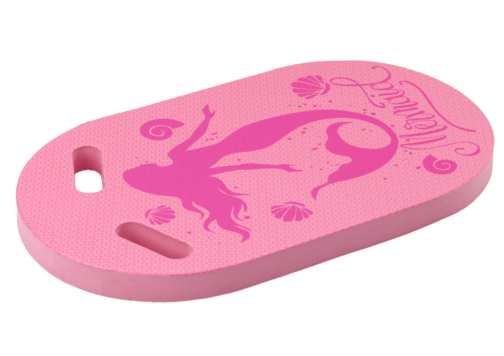 LEAN Toys Rosa Meerjungfrau-Schwimmbrett aus Schaumstoff