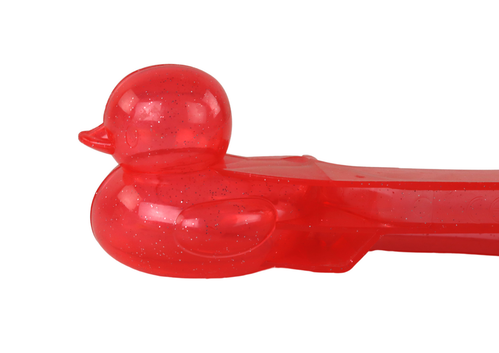 LEAN TOYS Schneeerzeuger Schneeballmaschine Red Duck – Produktabbildung 4